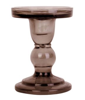 Candle holder Glass Art glass med.