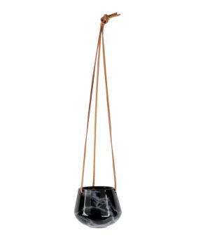 Hanging pot Skittle small marble print