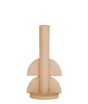 Candle holder Half Bubbles polyresin