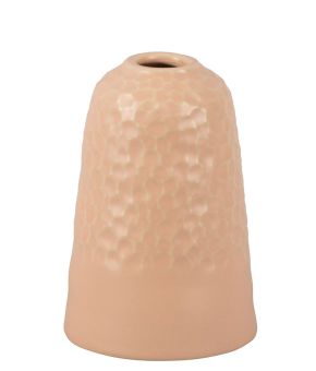 Vase Carve Wide ceramic matt