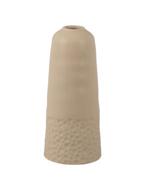 Vase Carve High ceramic matt