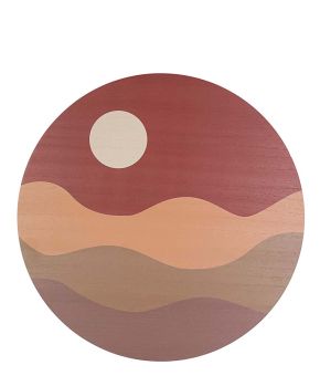 Wall art Sunset MDF