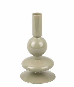 Candle Holder Sparkle Bubbles Glass