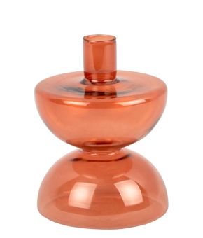 Candle Holder Diabolo Glass
