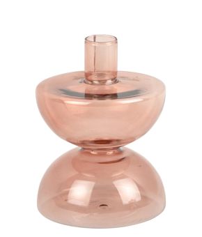 Candle Holder Diabolo Glass