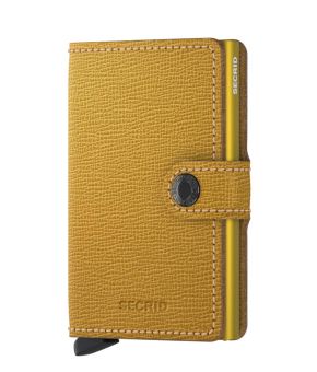 Secrid Miniwallet Crisple Ochre Front