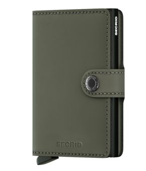 secrid miniwallet matte green frot