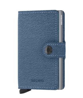 Secrid Miniwallet Twist Jeans Blue Front