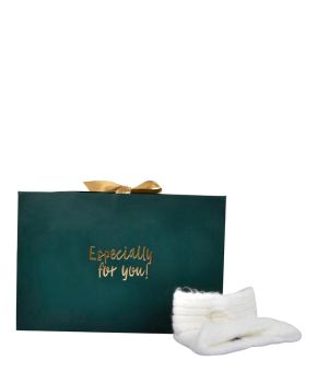 Giftbox Cozy Girls Baby Headband and Col