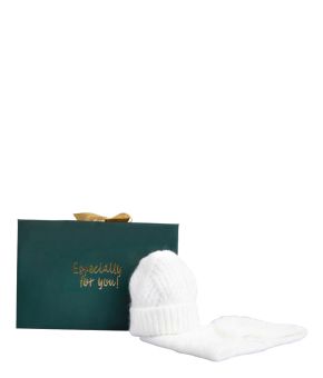 Giftbox Cozy Girls Kids Beanie and Col