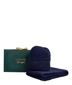 Giftbox Classic Men Beanie and Scarf