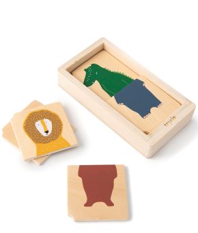 Wooden animal combo puzzle
