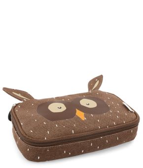 Pencil case rectangular Mr. Owl