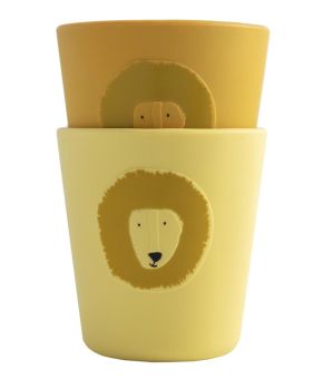 Silicone Cup 2 Pack Mr. Lion