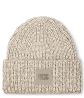 ugg-20061-w-chunky-rib-beanie-light-grey-front