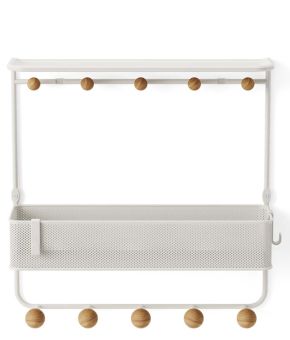 Estique Shelf With Hooks