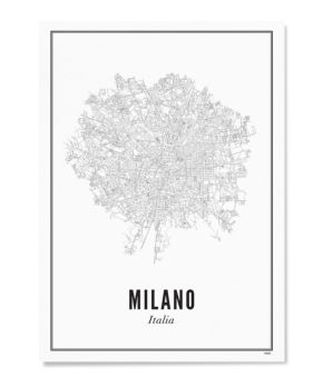 Milan City Prints