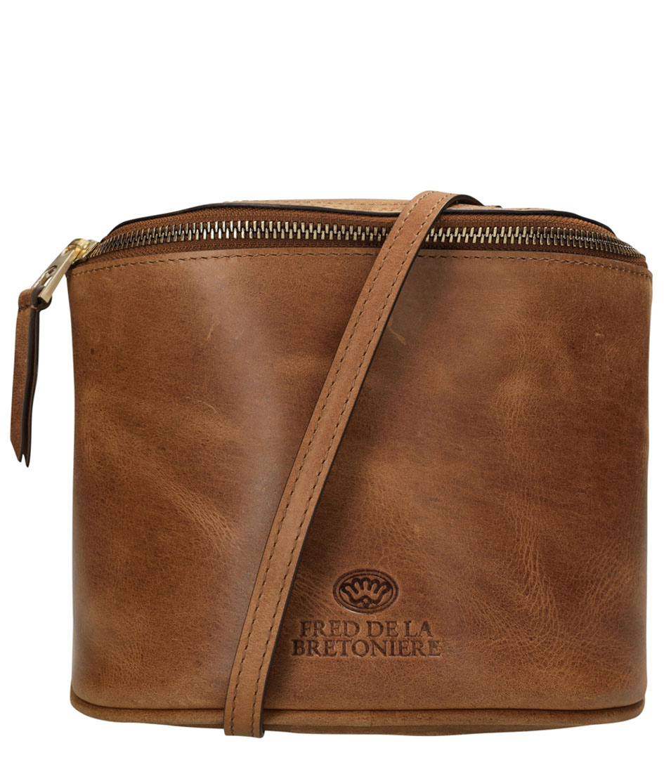 Fred de la Bretoniere crossbodytas bruin