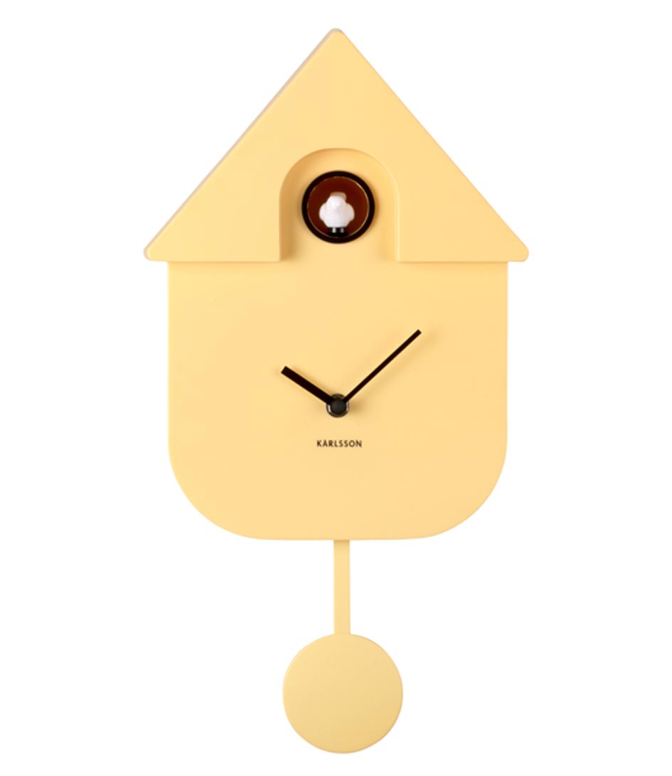 Wall Clock Modern Cuckoo Abs