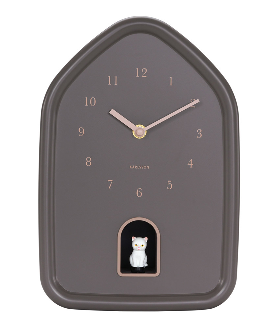 Wall Clock Modern Kitty