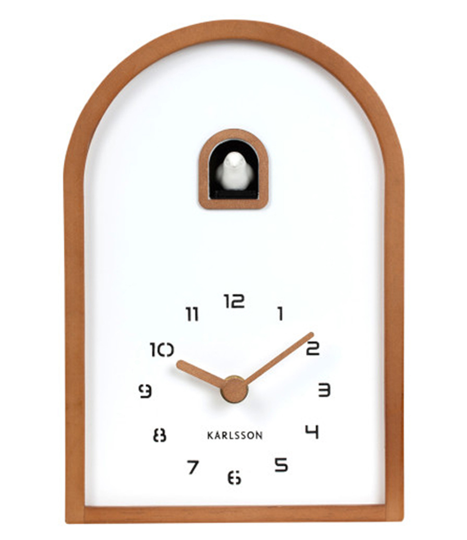 Wall/Table Clock Curva Cuckoo