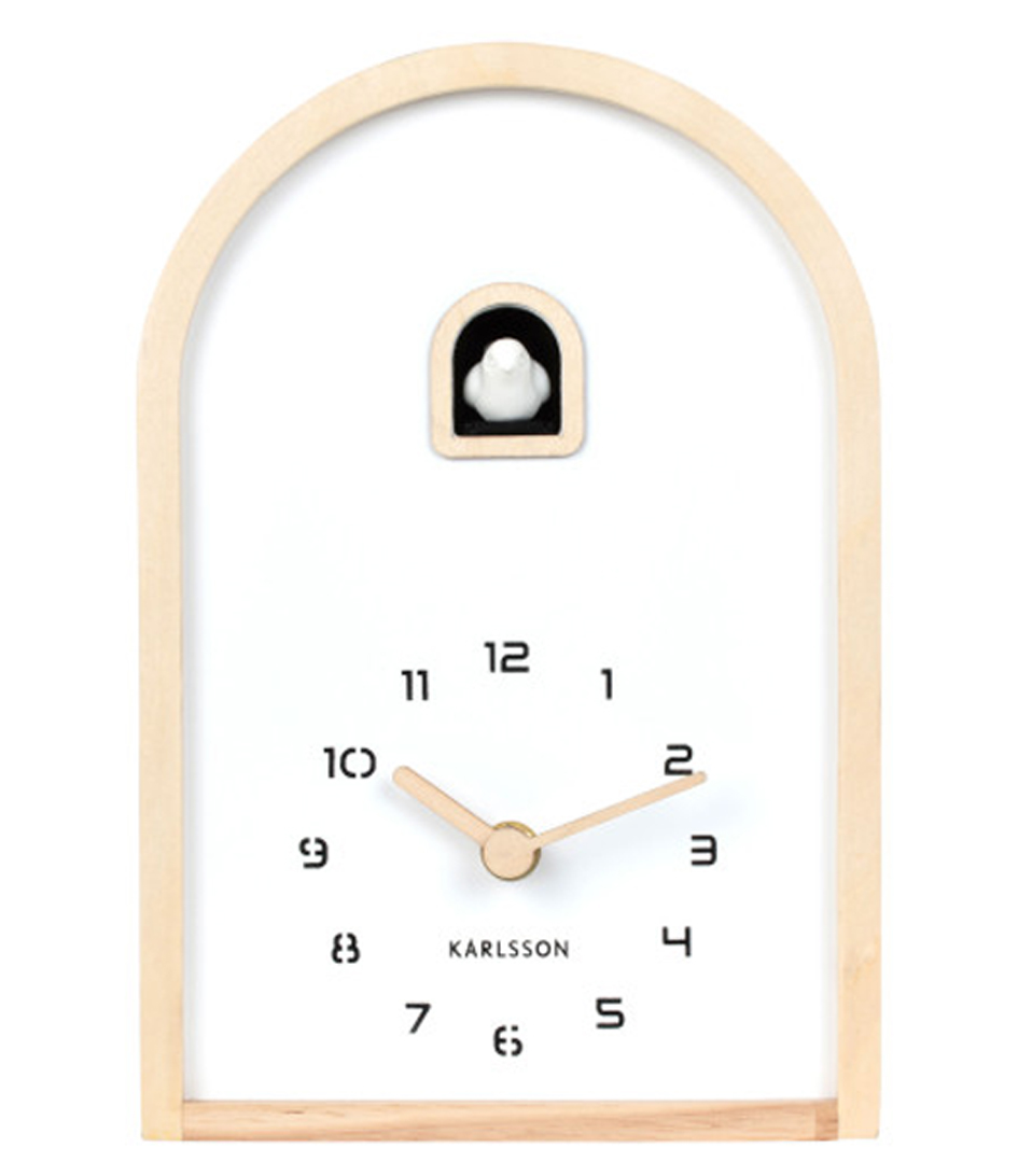Wall/Table Clock Curva Cuckoo