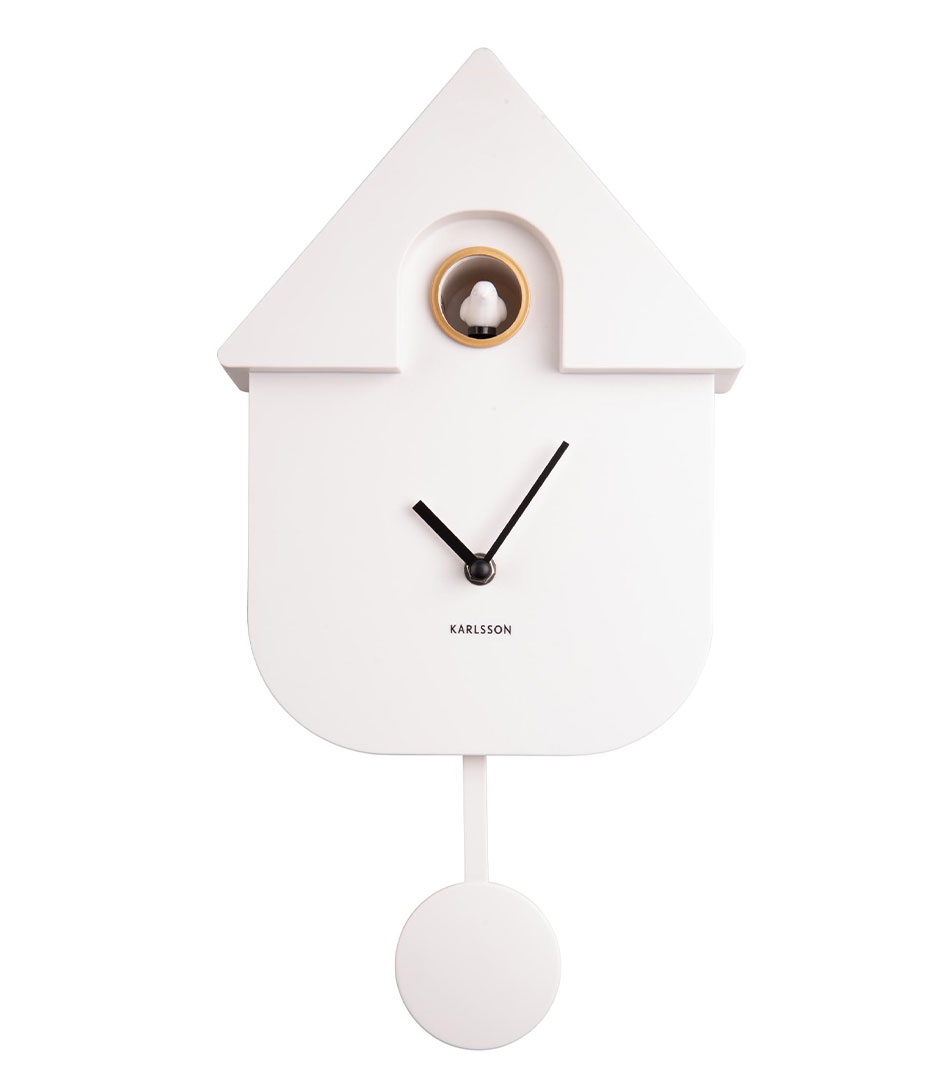 Wall clock Modern Cuckoo ABS