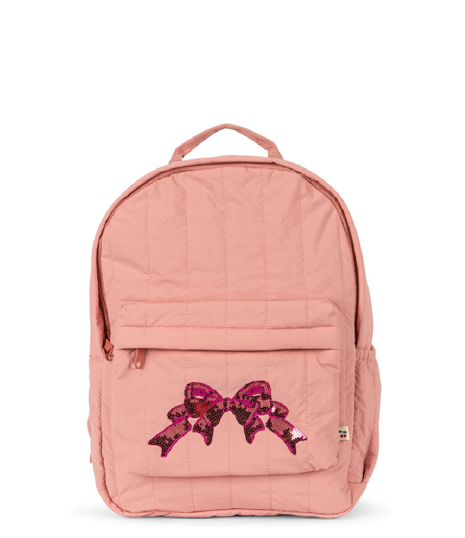 Juno Quilted Sequin Backpack Midi