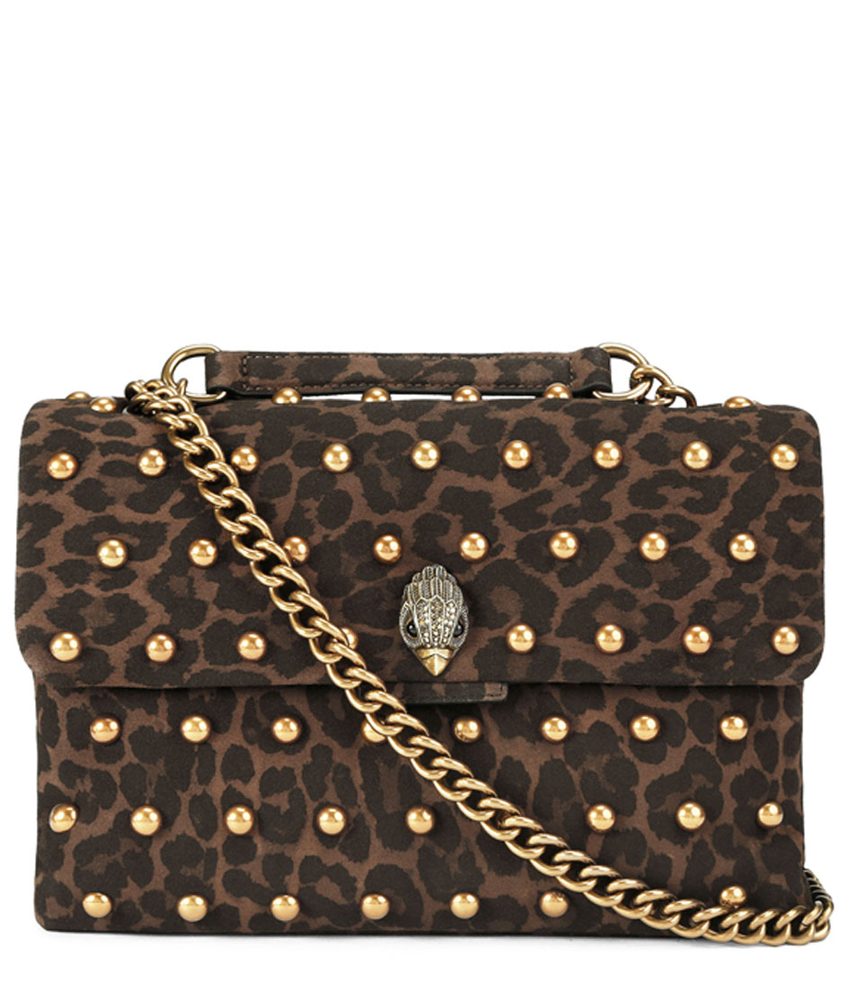 Kurt Geiger Kensington crossbodytas bruin