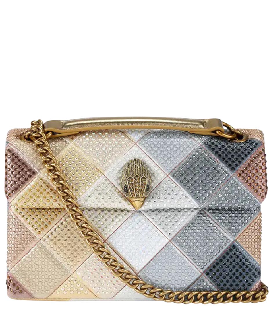 Kurt Geiger Kensington schoudertas grijs