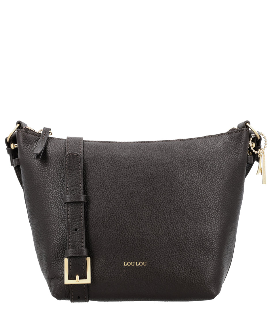 Loulou Essentiels crossbodytas bruin