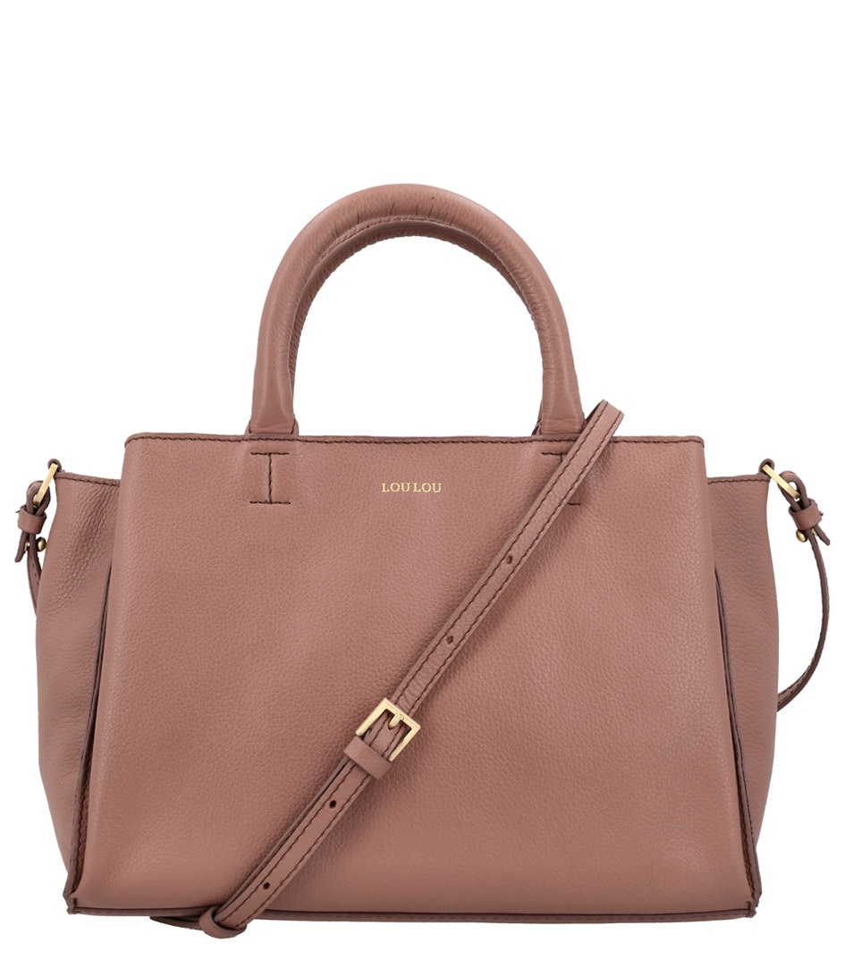 Loulou Essentiels crossbodytas grijs