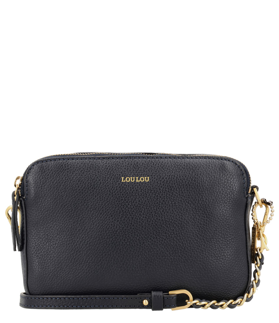 Loulou Essentiels crossbodytas blauw