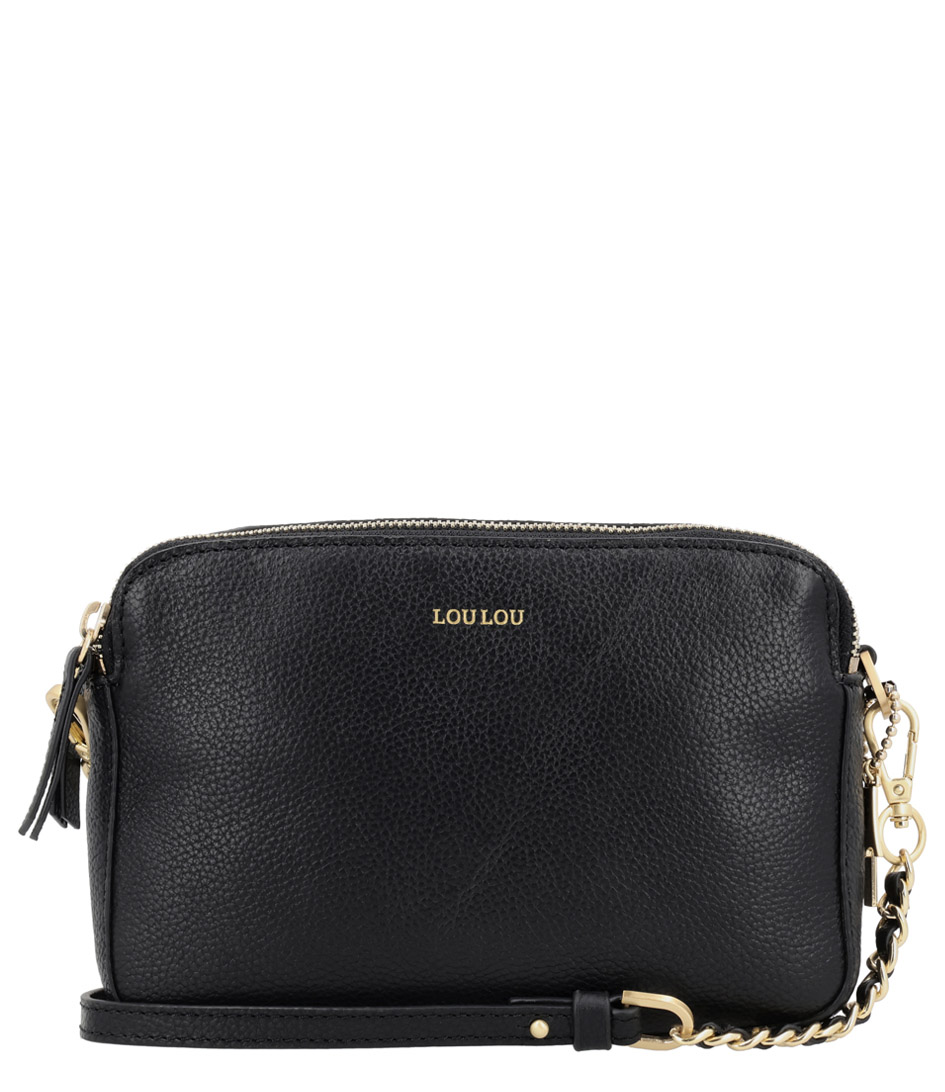 Loulou Essentiels crossbodytas zwart