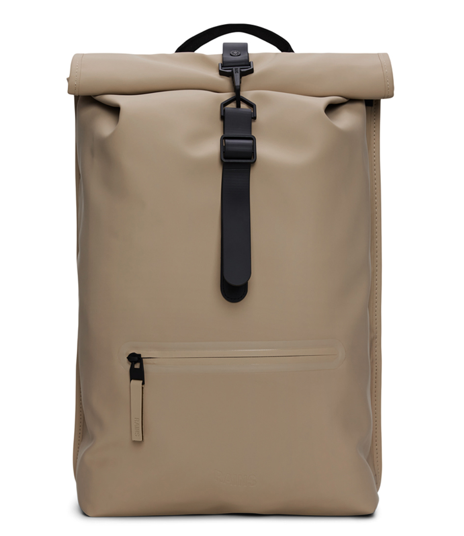 Rains Rolltop Rucksack rugzak beige