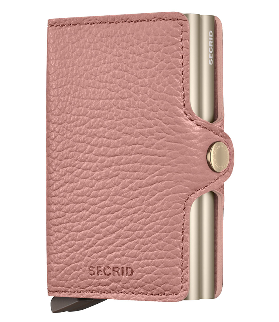 Secrid Twin Wallet portemonnee grijs, wit en roze