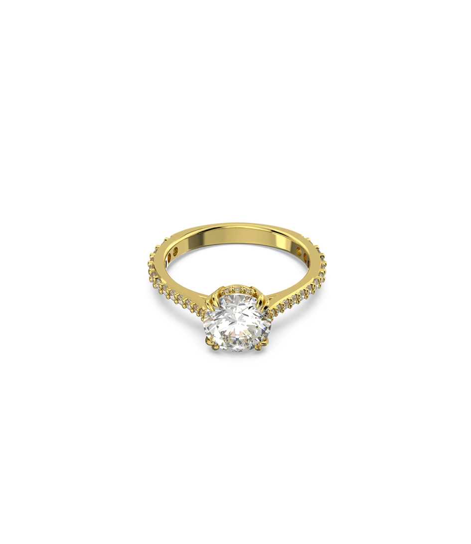 Stilla Cocktail Ring Round Cut Pave