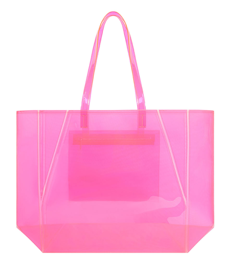 Vinessa Vinyl Collapsible Large Shopper