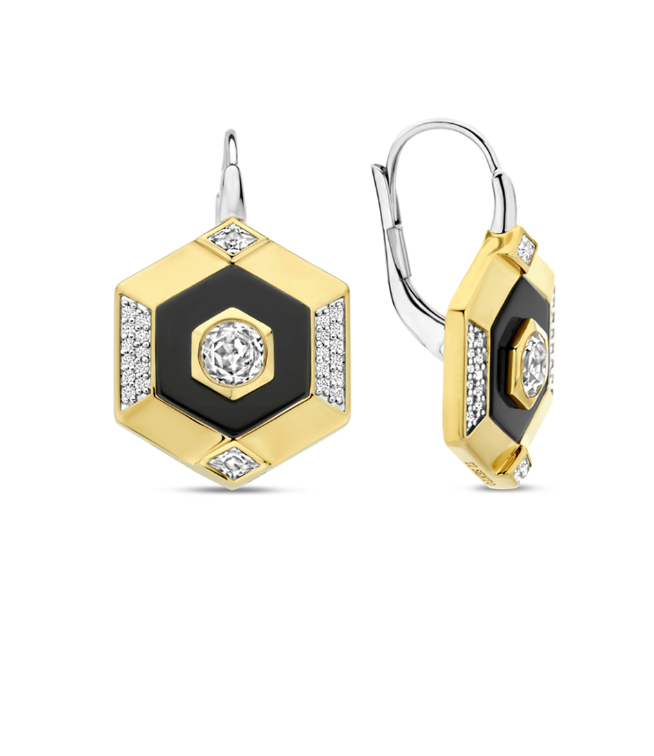 925 Sterling Silver Earrings 7996BL