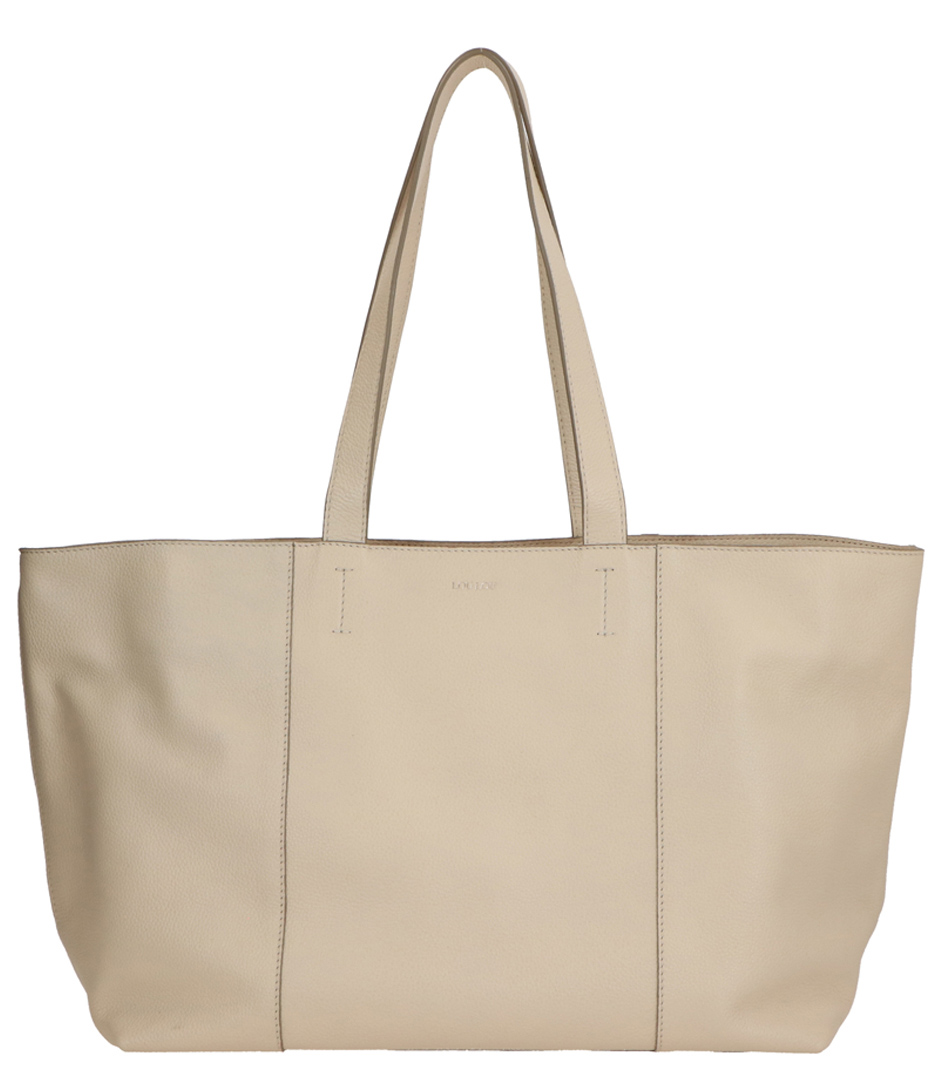 Loulou Essentiels schoudertas beige